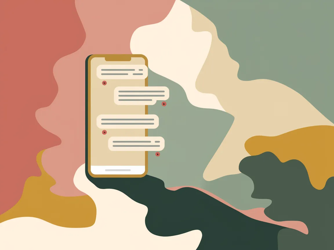 Texting Red Flags Quiz illustration